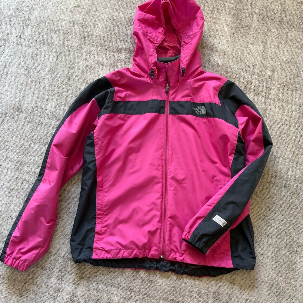 The North Face Black and Purple Jacket